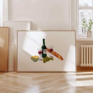 Kunstdruck - Picknick