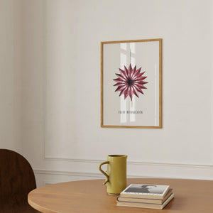 Kunstdruck - Weihnachtsstern