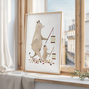 Art print - Lantern procession