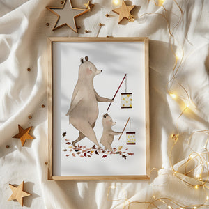 Art print - Lantern procession