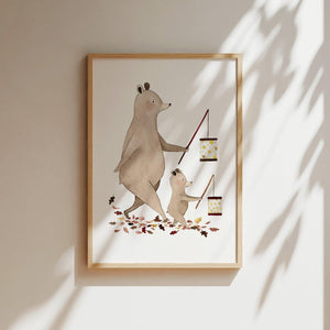 Art print - Lantern procession