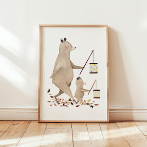 Art print - Lantern procession