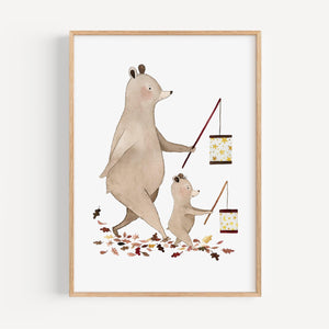 Art print - Lantern procession