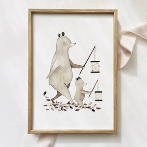 Art print - Lantern procession