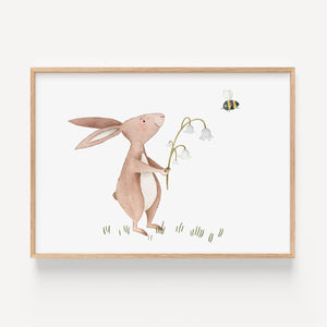 Kunstdruck - Hase | Für dich