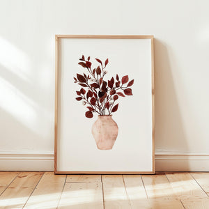 Kunstdruck - Autumn Flowers