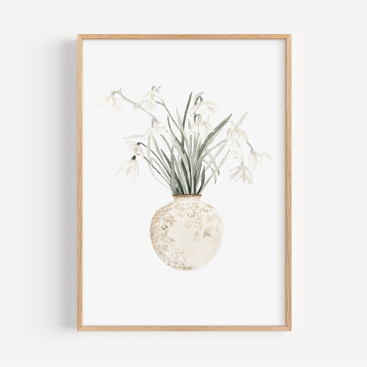 Art Print - Snowdrops