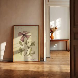 Kunstdruck - Fleur rouge I