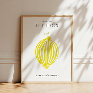 Art print - Le citron