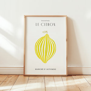 Art print - Le citron