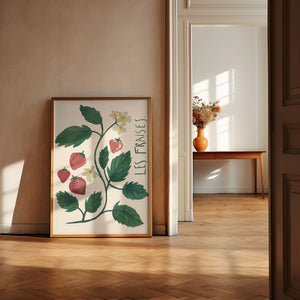 Art print - Les fraises