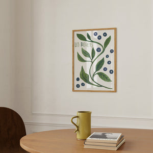 Art print - Les bleuets