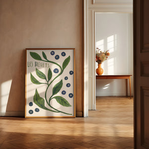 Art print - Les bleuets
