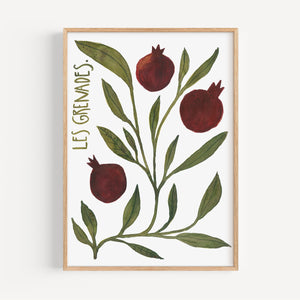 Kunstdruck - Les grenades