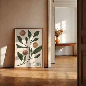 Kunstdruck - Les pommes