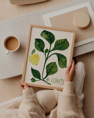 Art print - Les coings