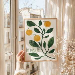 Kunstdruck - Les oranges