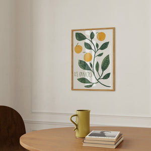 Kunstdruck - Les oranges