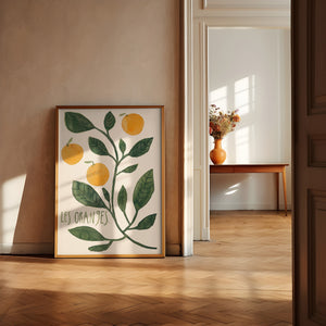 Kunstdruck - Les oranges