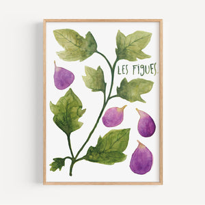 Art print - Les figes