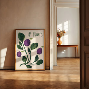 Kunstdruck - Les prunes