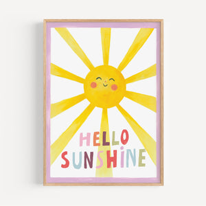 Kunstdruck - Hello sunshine
