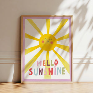 Kunstdruck - Hello sunshine