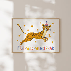 Kunstdruck - Frei | wild | wunderbar