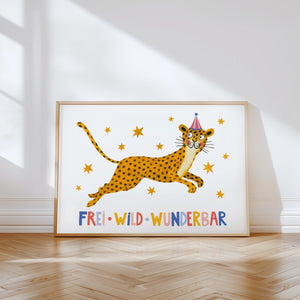 Kunstdruck - Frei | wild | wunderbar