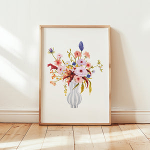 MÄRZ-EDITION | Kunstdruck | Handsigniert - Delicate flowers