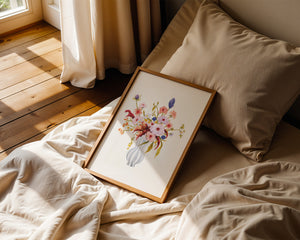 MÄRZ-EDITION | Kunstdruck | Handsigniert - Delicate flowers