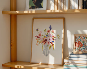 MÄRZ-EDITION | Kunstdruck | Handsigniert - Delicate flowers