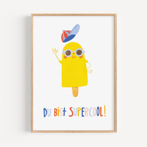 Art print - Ice | You're super cool