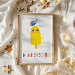 Art print - Ice | You're super cool