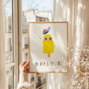 Art print - Ice | You're super cool