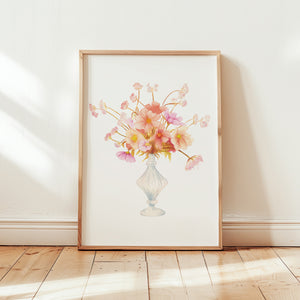 APRIL-EDITION | Kunstdruck | Handsigniert - Summer bouquet