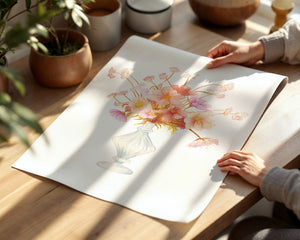 APRIL-EDITION | Kunstdruck | Handsigniert - Summer bouquet