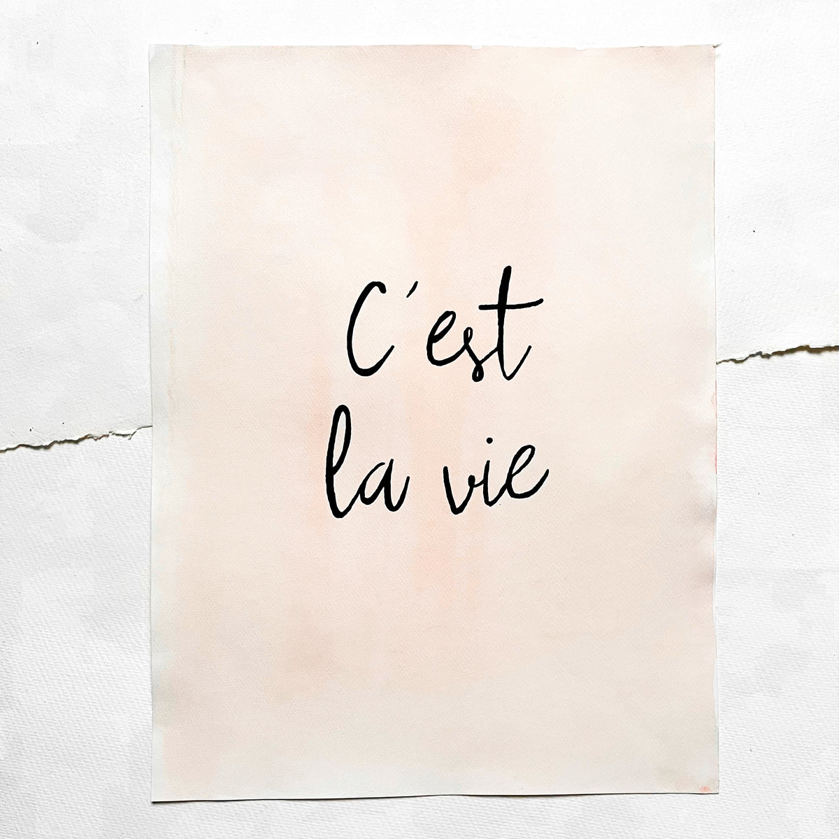 Original-Illustration | C&#39;est la vie