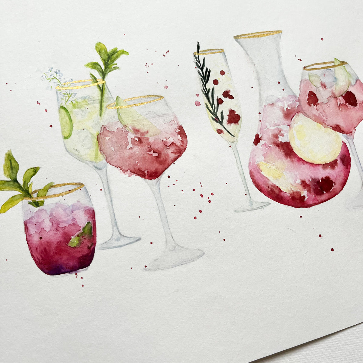 Original-Illustration | Cocktail Party