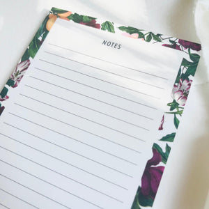 Notizblock - The english garden