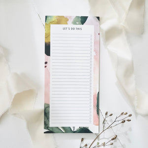 Notepad - Floral Colors No2