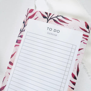 Notizblock - Summer Leaves