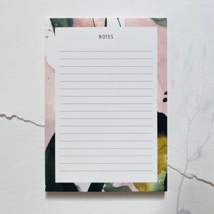 Notepad - Floral Colors No1