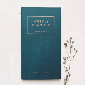 Weekly Planner - Petrol