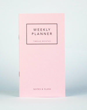 Weekly Planner - Rose