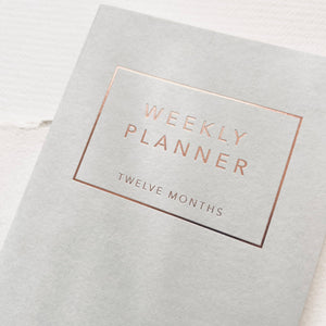 Weekly Planner - Grey