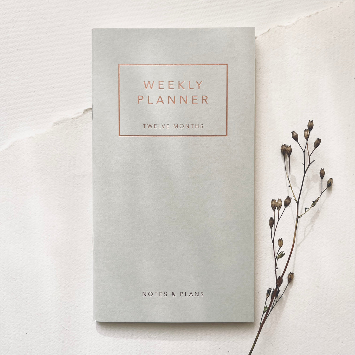 Weekly Planner - Grey