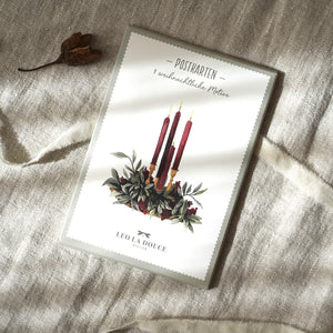 Postcard set · Christmas greetings