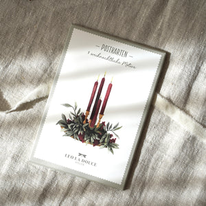 Postcard set · Christmas greetings