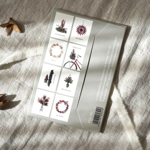 Postcard set · Christmas greetings